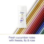 Dove Antiperspirant Deodorant Stick No White Marks on 100 Colors Sheer Fresh 48Hour Sweat and Odor Protecting Deodorant for Women oz 4 Count, 2.6 Ounce - Image 8